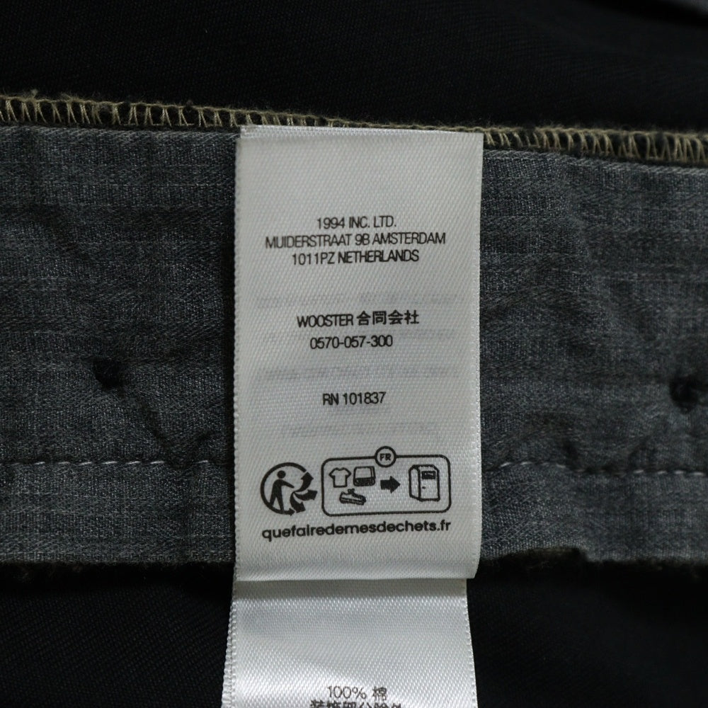 SUPREME(シュプリーム) 24AW Chino Pant Overdyed Labels オーバーダイ レーベル チノ ワークパンツ ブラック