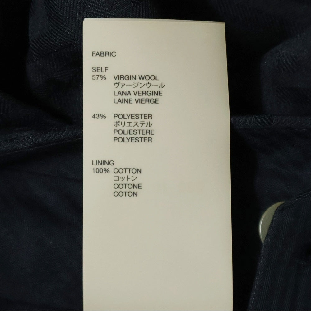FEAR OF GOD(フィアオブゴッド) Wool Jacquard Tapered Trouser ウールジャガード テーパード スラックスパンツ ブラック FG840-083JAC