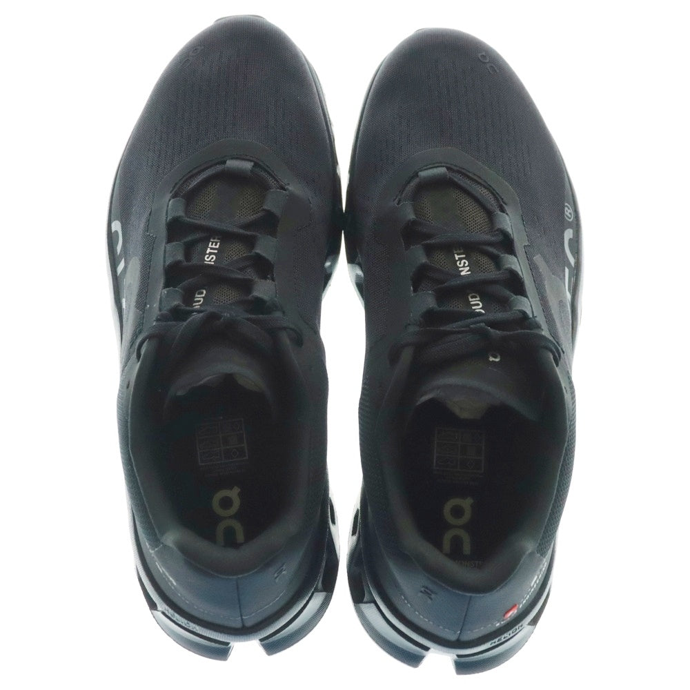 On(オン) CLOUDMONSTER クラウドモンスター メッシュ ローカットスニーカー ブラック US10.5/28.5cm 61.99025
