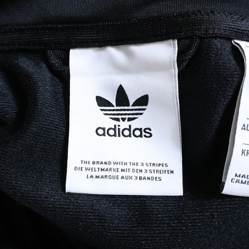 adidas(アディダス) TRACKTOP JACKET トラックトップ ベッケンバウアー ジップアップジャケット ブラック/パープル IZ4923