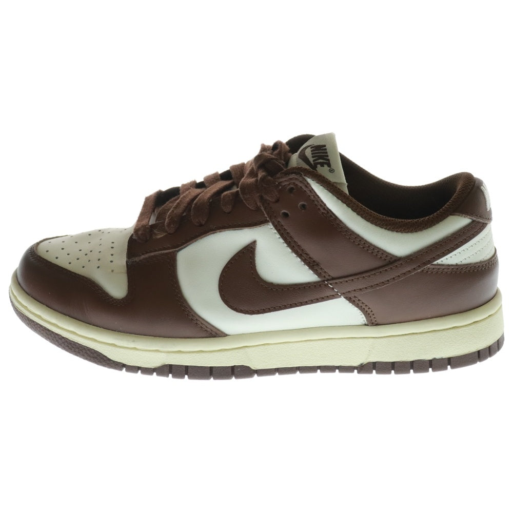 NIKE(ナイキ) WMNS DUNK LOW SAIL CACAO WOW ウィメンズ ダンク セイル カカオワオ ローカットスニーカー ホワイト/ブラウン レディース US7.5/24.5cm DD1503-124