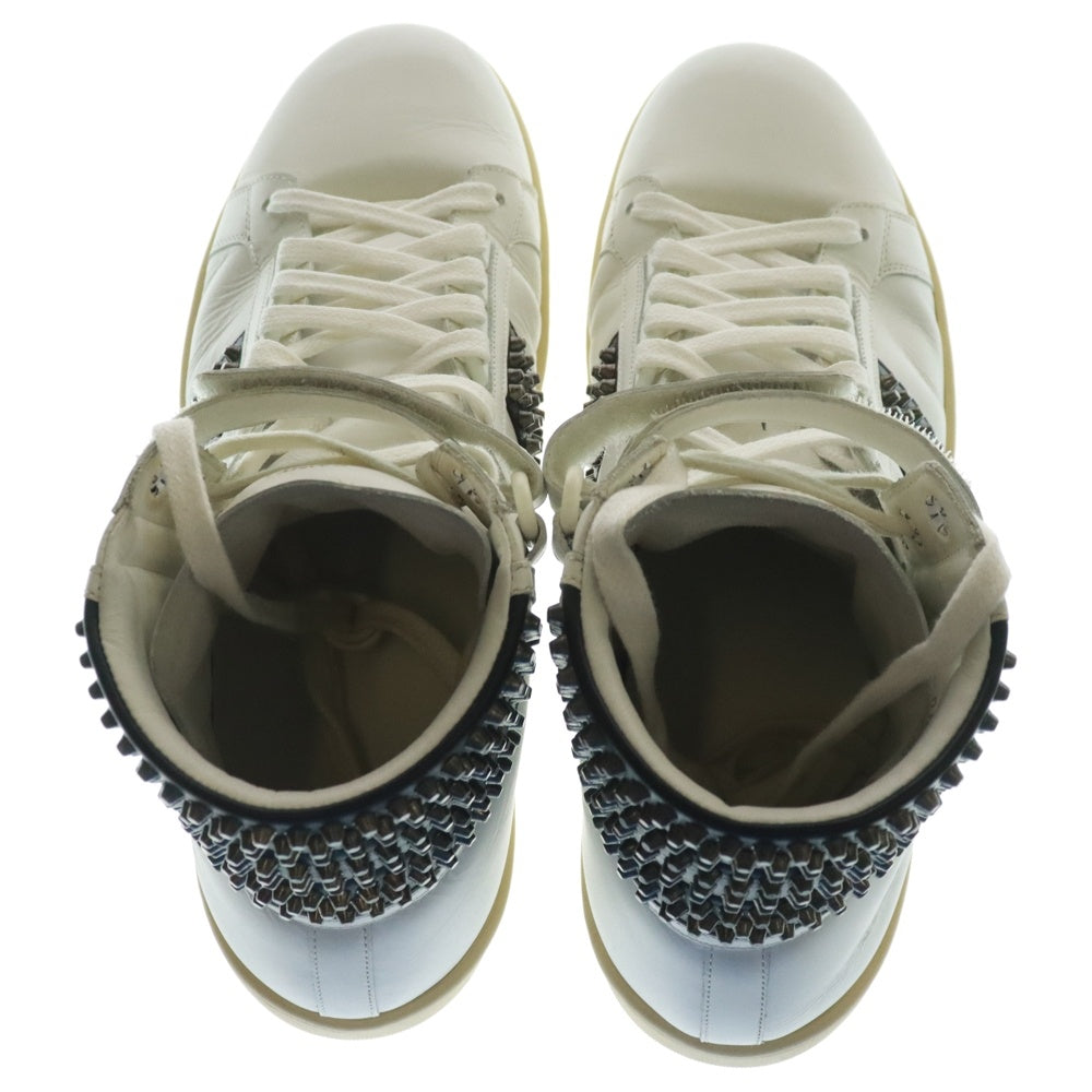SAINT LAURENT PARIS(サンローランパリ) COURT CLASSIC SL コートクラシック スタッズ ハイカットスニーカー ホワイト/ブラック 361275