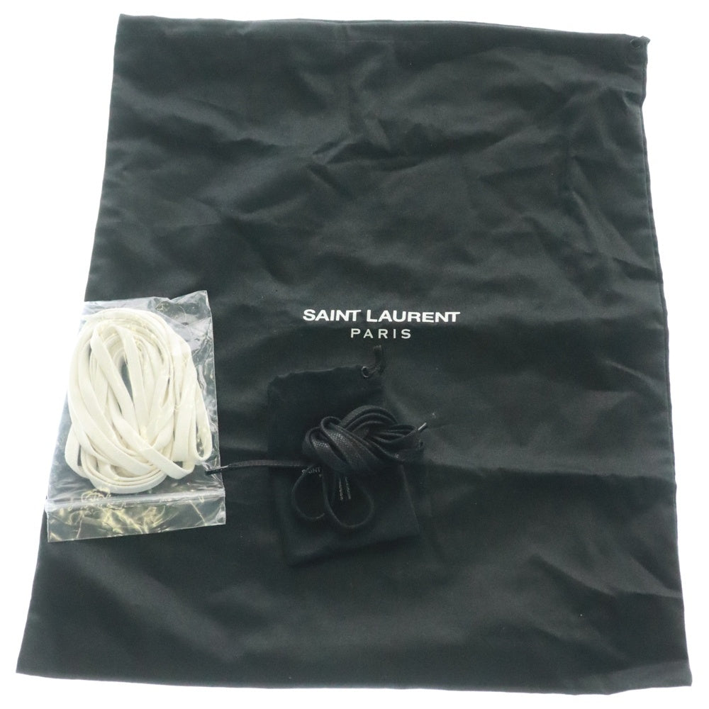 SAINT LAURENT PARIS(サンローランパリ) COURT CLASSIC SL コートクラシック スタッズ ハイカットスニーカー ホワイト/ブラック 361275