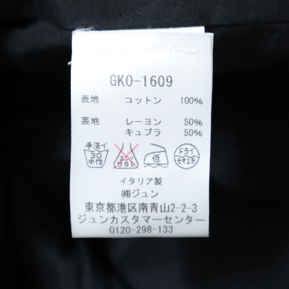 RAF SIMONS(ラフシモンズ) 16SS ISOLATED HEROES フォトプリント コットン モッズコート ブラック 161-700