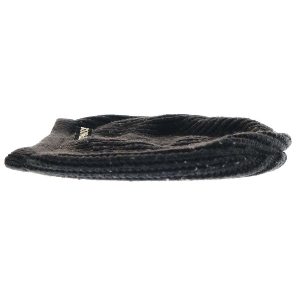 NEIGHBORHOOD(ネイバーフッド) OCTOPUS KNIT CAP ミドルゲージ オクトパス ニット キャップ ビーニー 帽子 ブラック