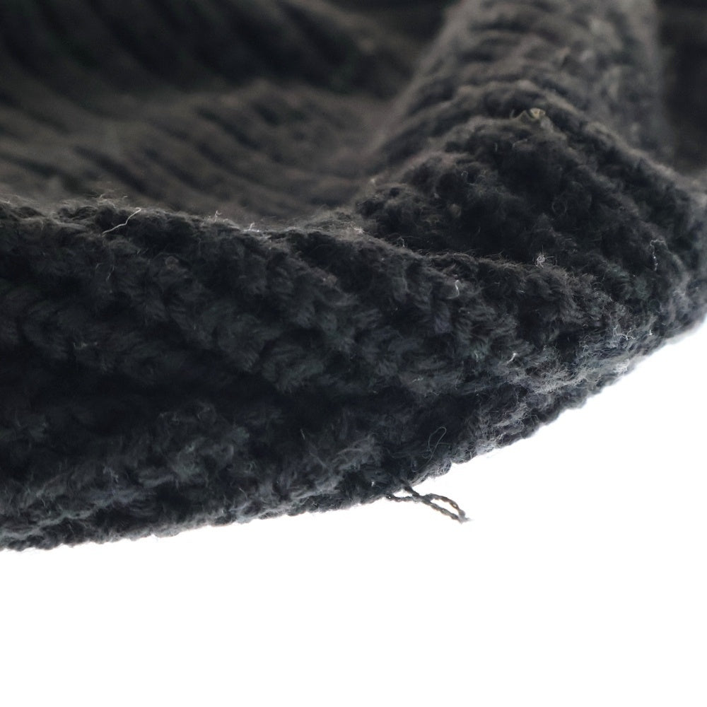 NEIGHBORHOOD(ネイバーフッド) OCTOPUS KNIT CAP ミドルゲージ オクトパス ニット キャップ ビーニー 帽子 ブラック