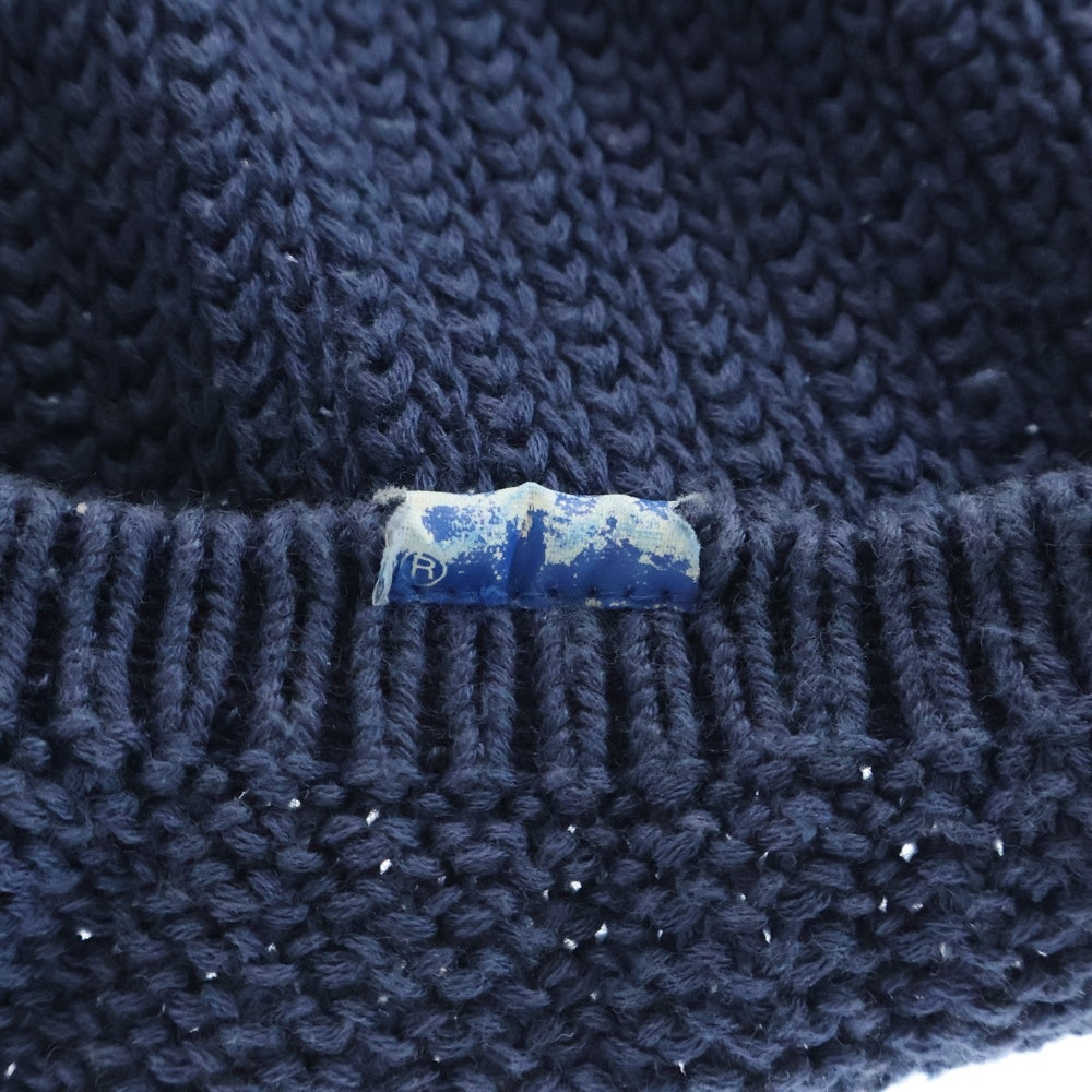 NEIGHBORHOOD(ネイバーフッド) OCTOPUS KNIT CAP ミドルゲージ オクトパス ニット キャップ ビーニー 帽子 ブルー