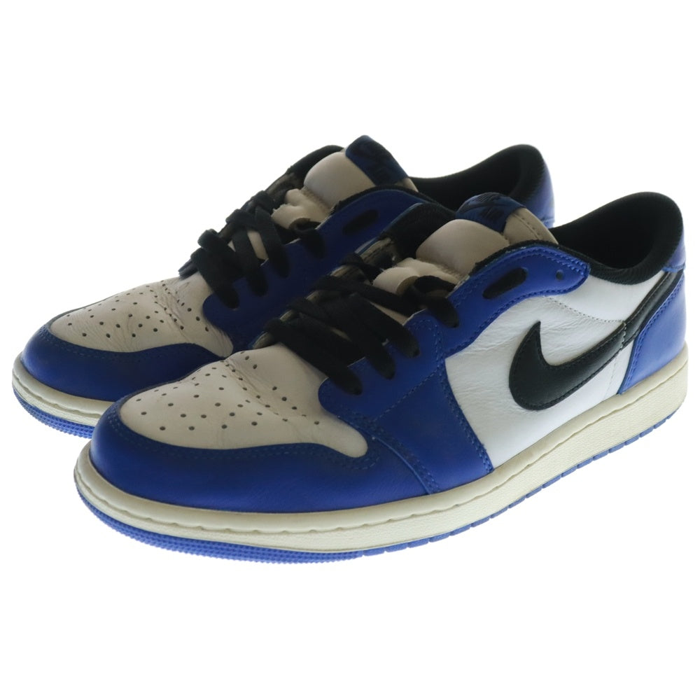 NIKE(ナイキ) AIR JORDAN 1 RETRO LOW OG エアジョーダン 1 レトロ ゲームロイヤル ローカットスニーカー ブルー US10.5/28.5cm CZ0790-140