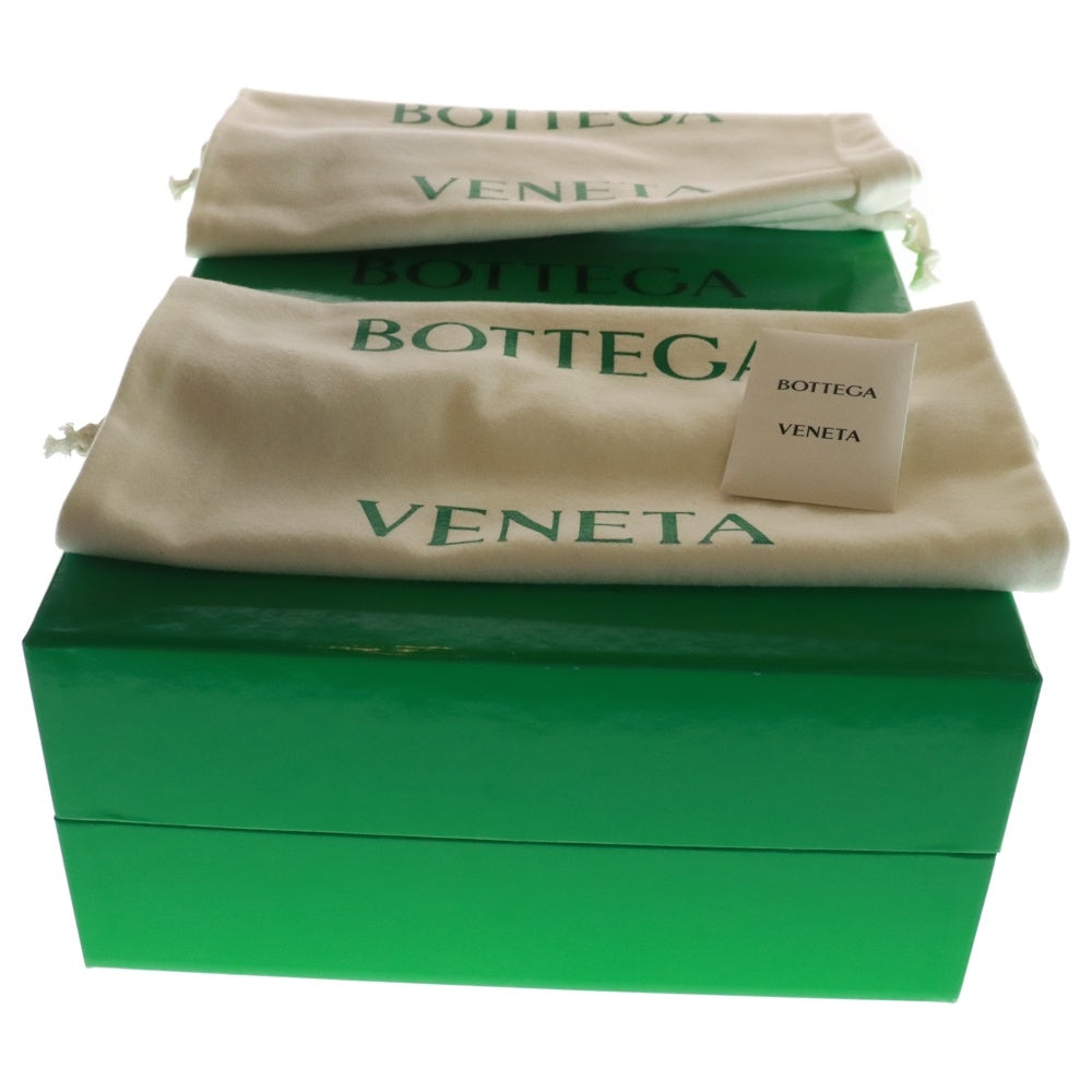 BOTTEGA VENETA(ボッテガヴェネタ) LUG STRAP SANDALS イントレチャート ラグ オープンラウンドトゥ バックルストラップ サンダル ブラック 755129