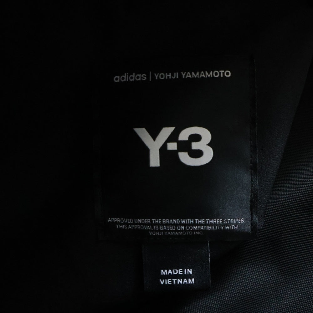 Y-3(ワイスリー) W VENT DRESS ベンテッド ハーフジップ マルチポケット ノースリーブ ワンピース ドレス レディース ブラック JI7087