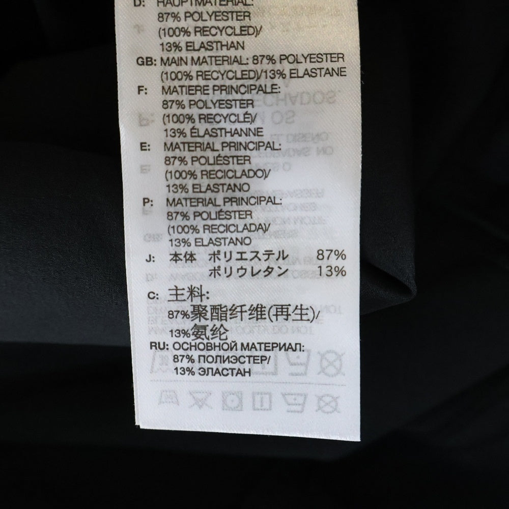 Y-3(ワイスリー) W VENT DRESS ベンテッド ハーフジップ マルチポケット ノースリーブ ワンピース ドレス レディース ブラック JI7087