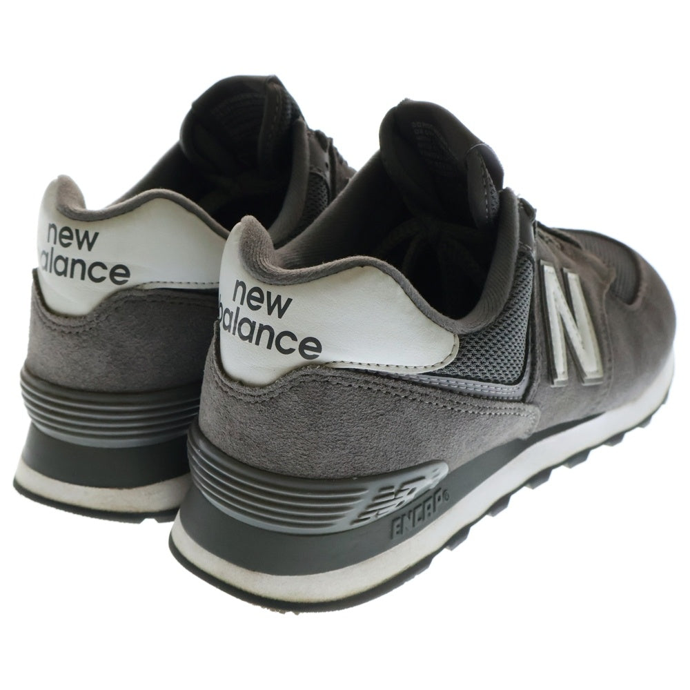New Balance(ニューバランス) ML574EG2 メッシュ 切替 スウェード ローカット スニーカー グレー US8.5/26.5cm