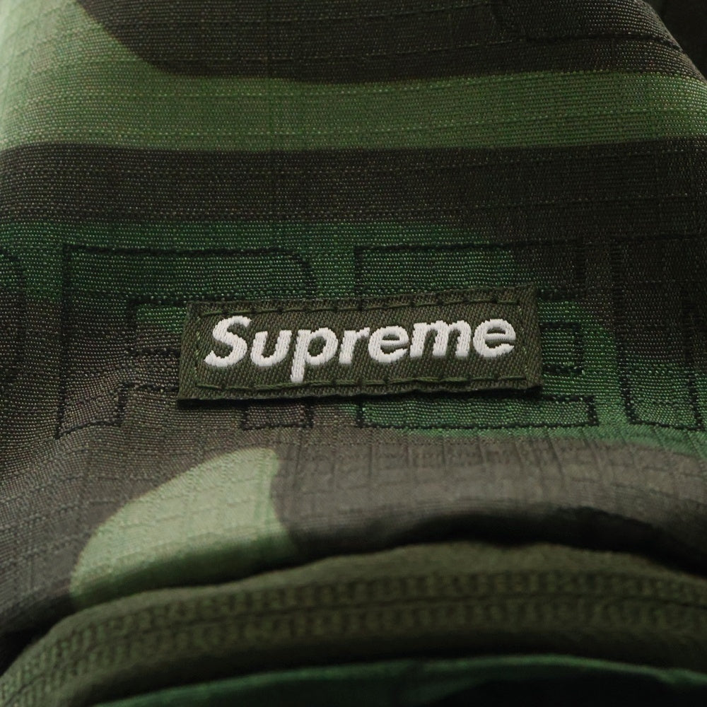 SUPREME(シュプリーム) 21AW Neck Pouch ウッドランドカモ スモールボックスロゴ ネックポーチ カーキ
