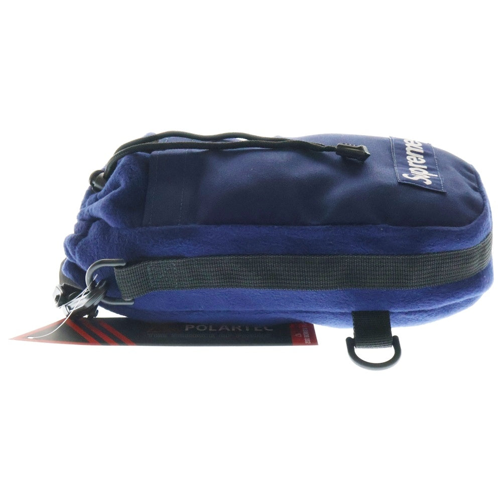 SUPREME(シュプリーム) 24AW Polartec Sling Bag ポーラテック ボックスロゴ スリングバッグ ネイビー