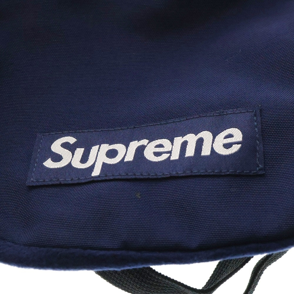 SUPREME(シュプリーム) 24AW Polartec Sling Bag ポーラテック ボックスロゴ スリングバッグ ネイビー