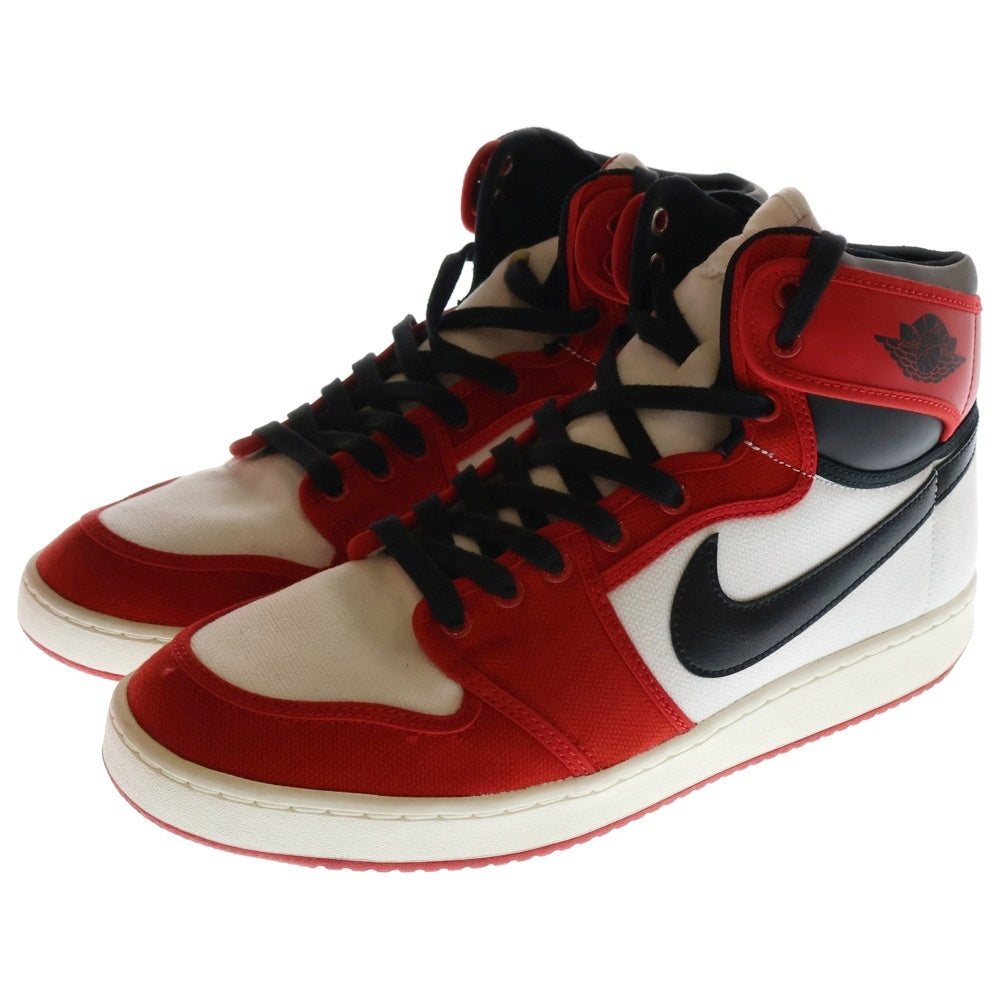 NIKE(ナイキ) AIR JORDAN 1 KO HIGH CHICAGO エアジョーダン1 ノックアウト シカゴ ハイカットスニーカー レッド/ホワイト US12/30cm DA9089-100
