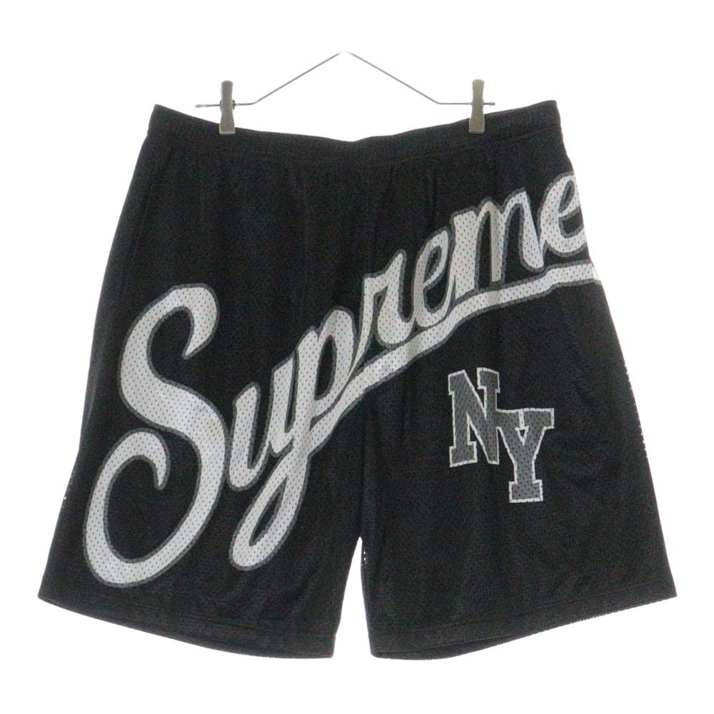 SUPREME(シュプリーム) 24SS Big Script Mesh Short ビッグ スクリプト メッシュショーツ ハーフパンツ ブラック