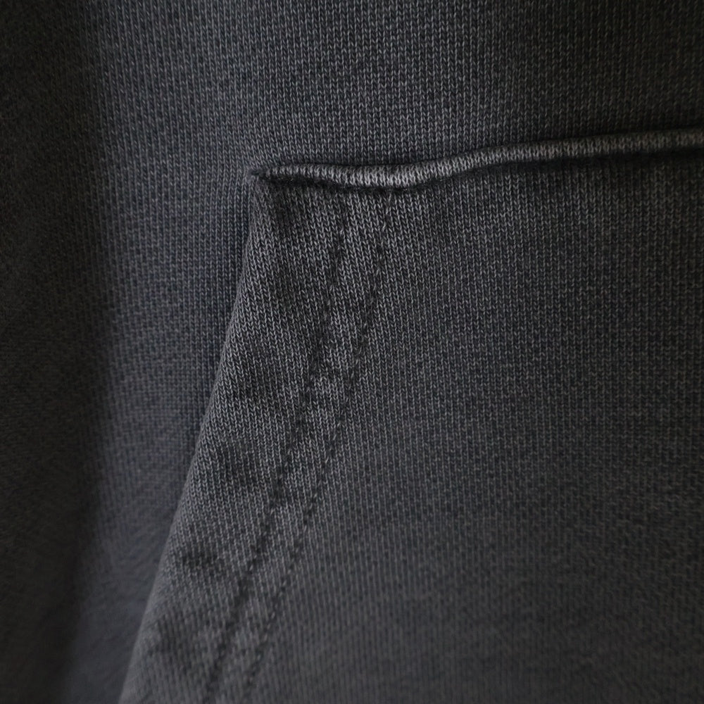 greatLand(グレイトランド) ORIGINAL ZACK HOODED SWEATSHIRT オリジナル ザック ロゴエンブロイダリー スウェット プルオーバーパーカー チャコールグレー 2223-423AV