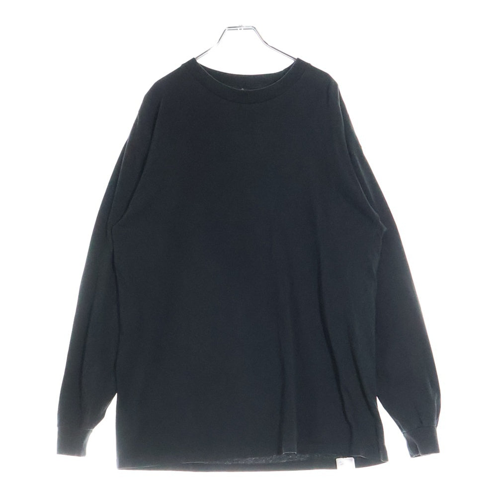 greatLand(グレイトランド) × ONEITA EXCLUSIVE L/S PACK TEE オニータ エクスクルーシブ クルーネック長袖Tシャツ カットソー ブラック 223-ONL/AV