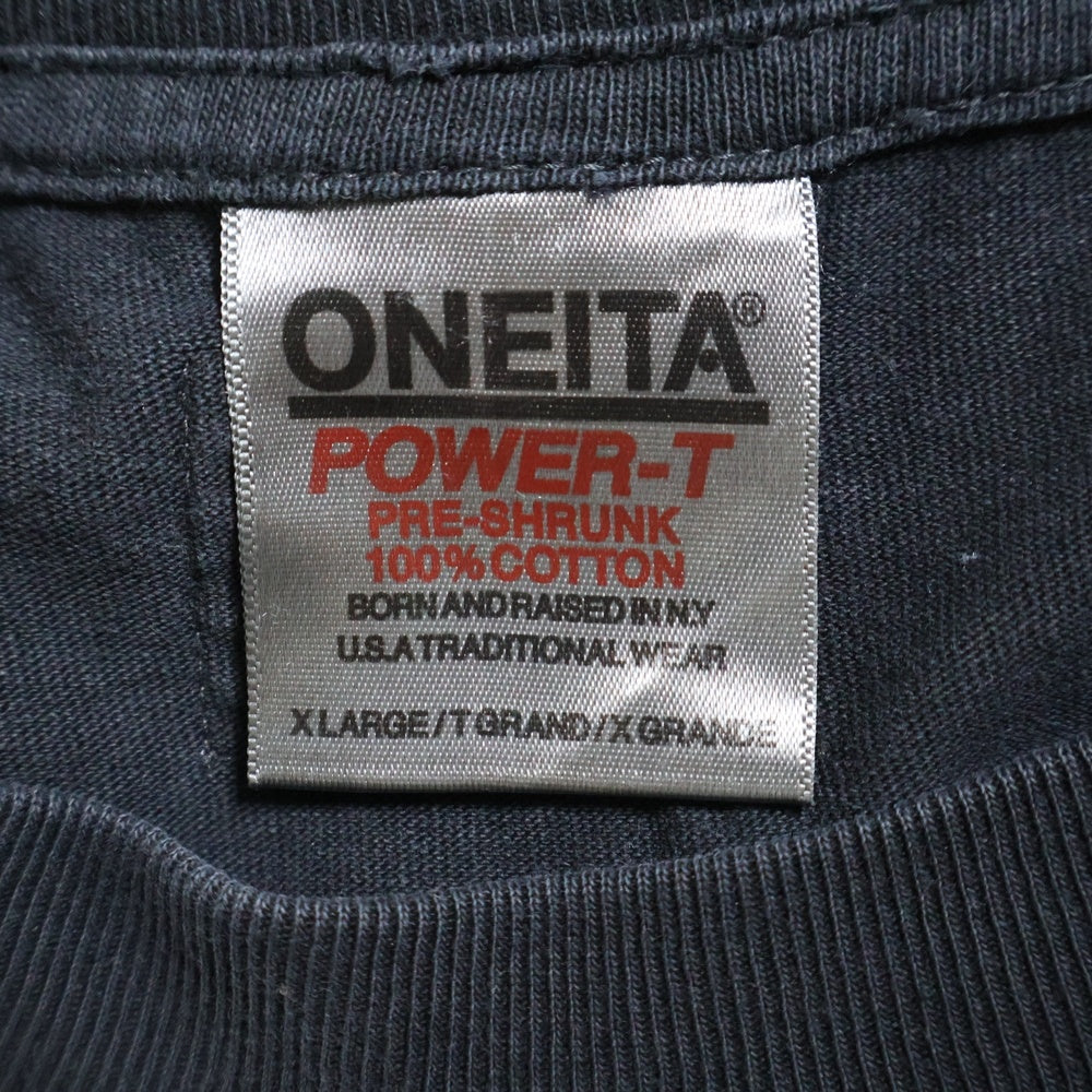 greatLand(グレイトランド) × ONEITA EXCLUSIVE L/S PACK TEE オニータ エクスクルーシブ クルーネック長袖Tシャツ カットソー ブラック 223-ONL/AV