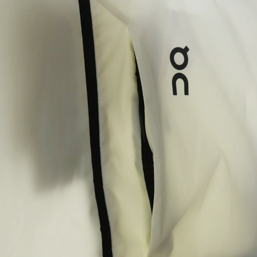 On(オン) Weather Jacket ツートンカラー ウェザー ナイロンジャケット ホワイト/ブラック 1ME10310462