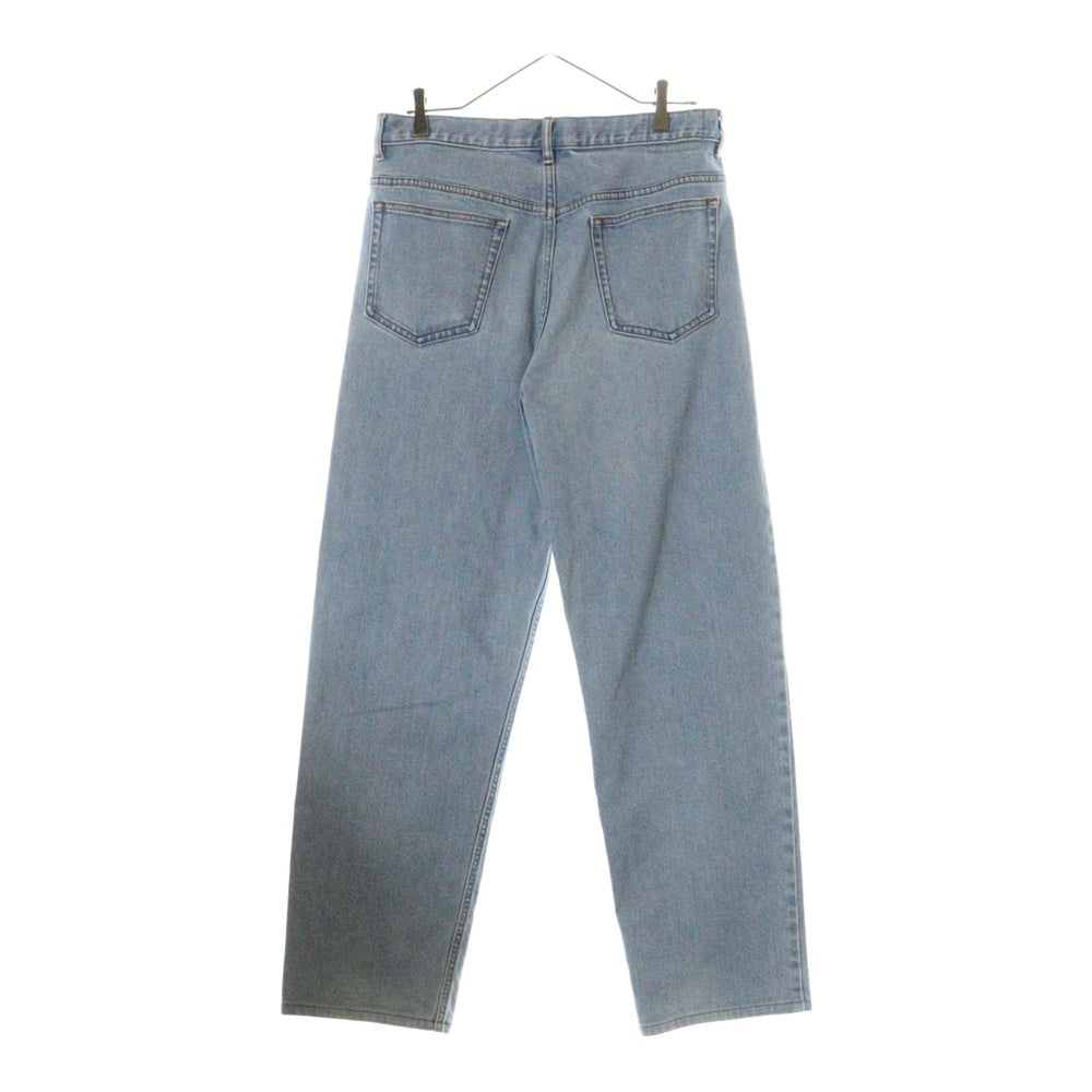 LACOSTE(ラコステ) × A.P.C Unisex Wide Leg Fit Denim アーペーセー ユニセックス ワイドフィット デニムパンツ インディゴブルー HH7681