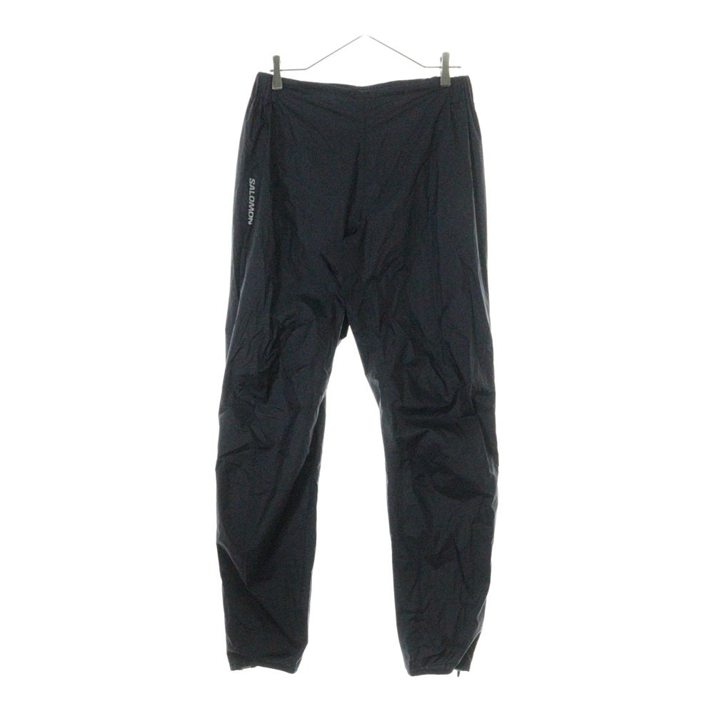 SALOMON(サロモン) BONATTI WATERPROOF PANT ボナッティ ウォータープルーフ 裾ジップ ナイロンパンツ ブラック LC2059300