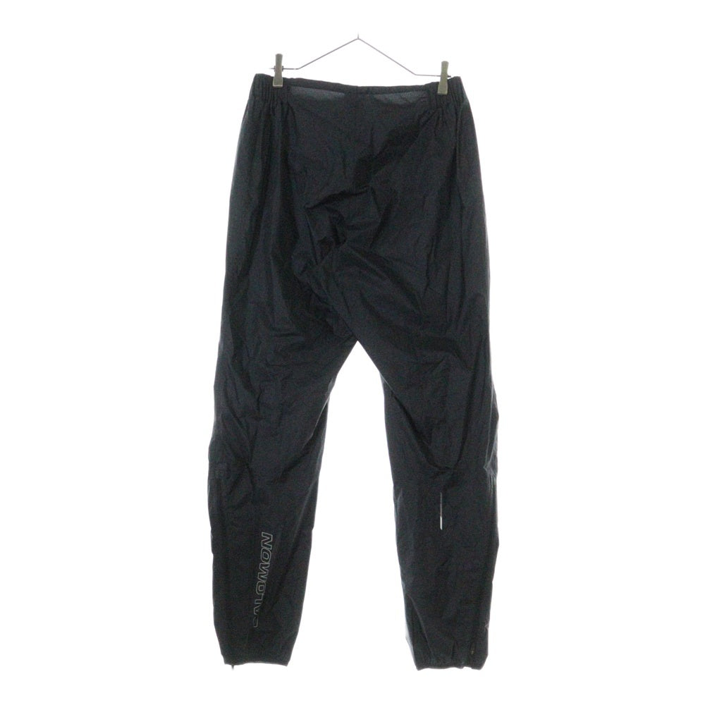 SALOMON(サロモン) BONATTI WATERPROOF PANT ボナッティ ウォータープルーフ 裾ジップ ナイロンパンツ ブラック LC2059300