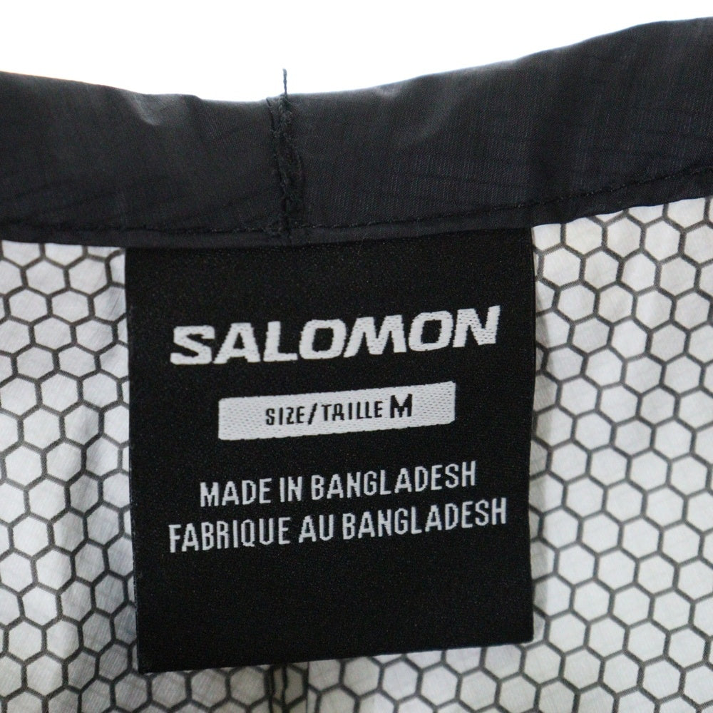 SALOMON(サロモン) BONATTI WATERPROOF PANT ボナッティ ウォータープルーフ 裾ジップ ナイロンパンツ ブラック LC2059300