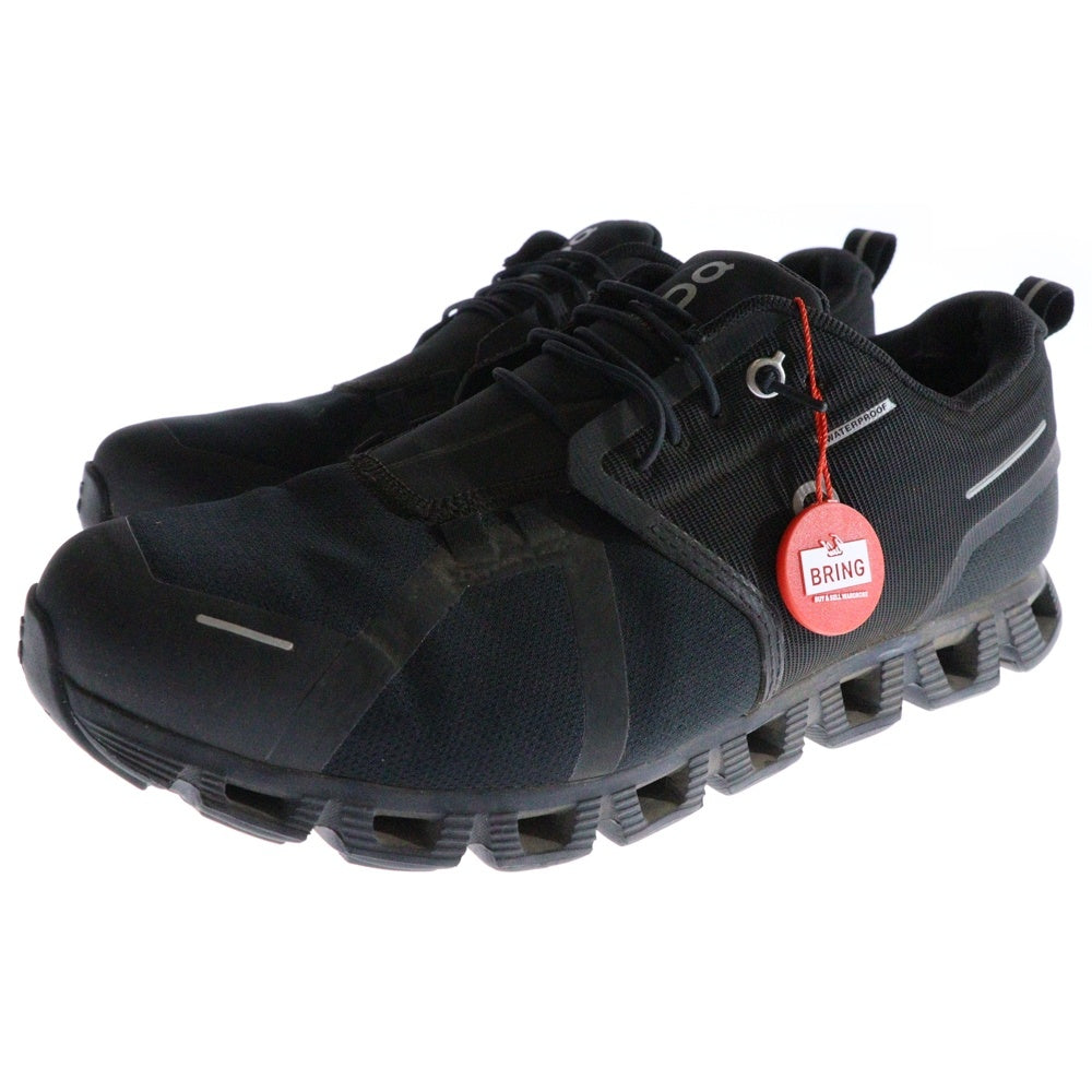 On(オン) CLOUD 5 WATERPROOF ALL BLACK ウォータープルーフ デザインソール ローカット スニーカー US9/27cm 59 98842