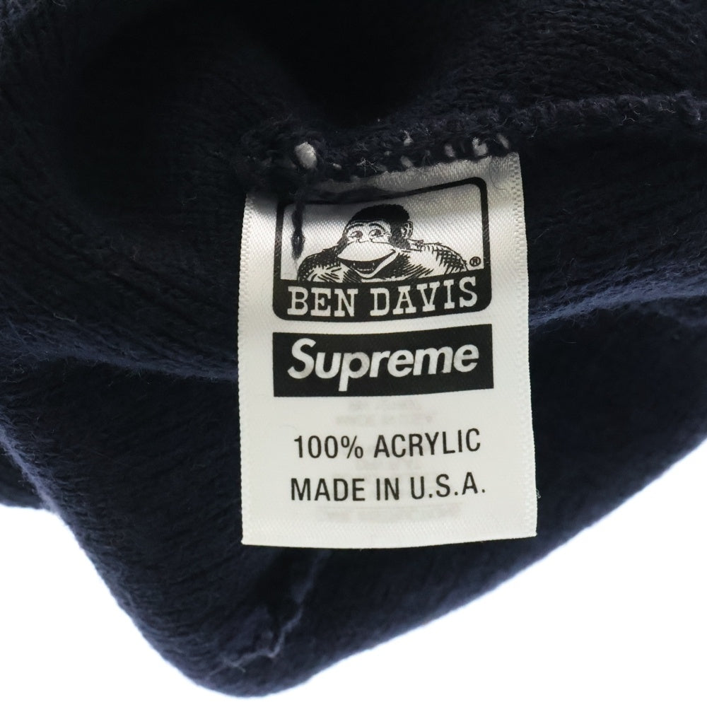SUPREME(シュプリーム) 19AW ×Ben Davis Beanie ベンデイビス ビーニー 帽子 キャップ ブラック