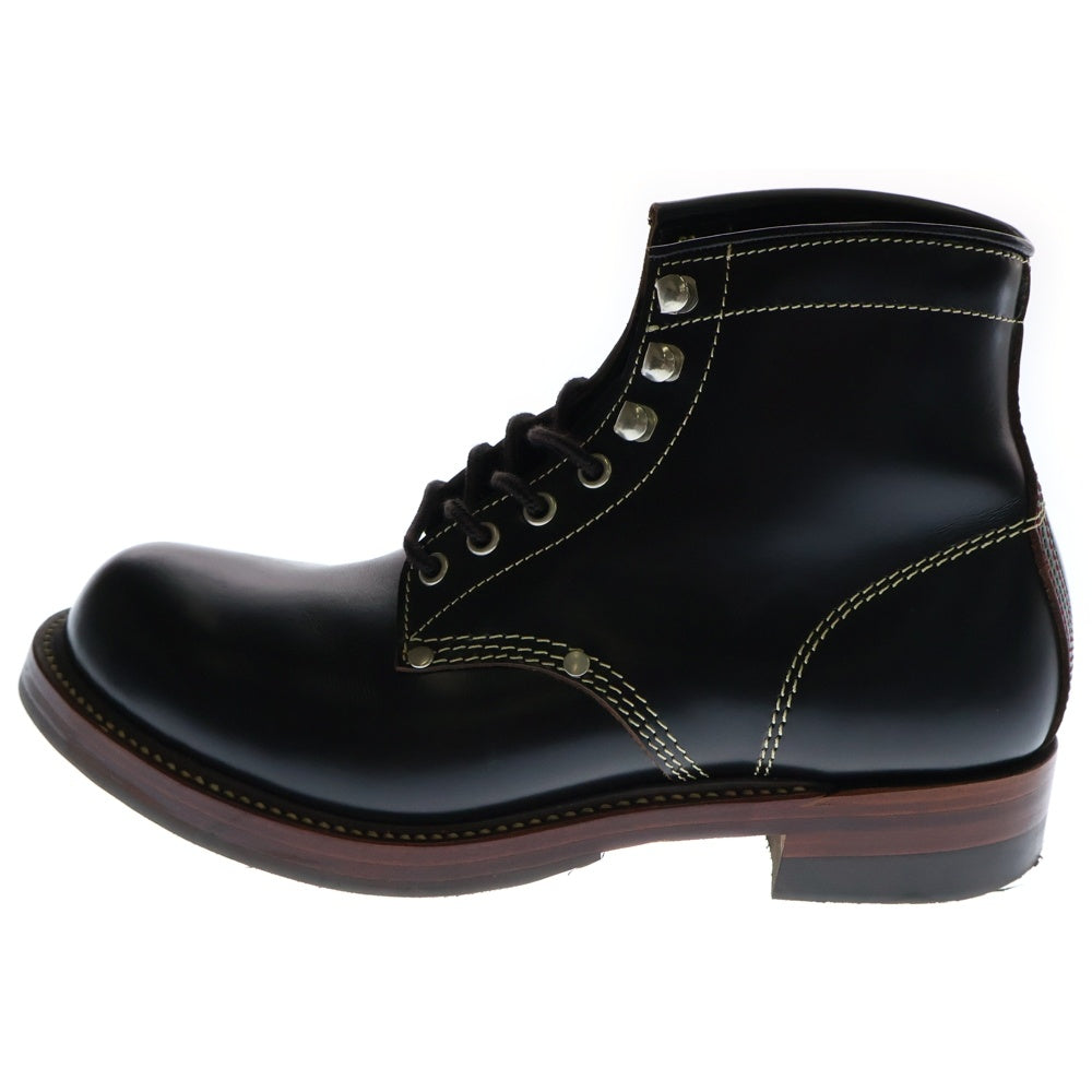 TOYS McCOY(トイズマッコイ) TMA2001 IRONCLAD WORK BOOTS SURVEYOR アイアンクラッド サーベイヤー レザー レースアップ ワークブーツ ブラック