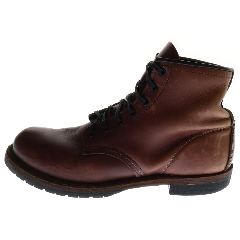 RED WING(レッド ウイング) BECAKMEN ベックマン USA製 レースアップブーツ ブラウン US9 09011-1