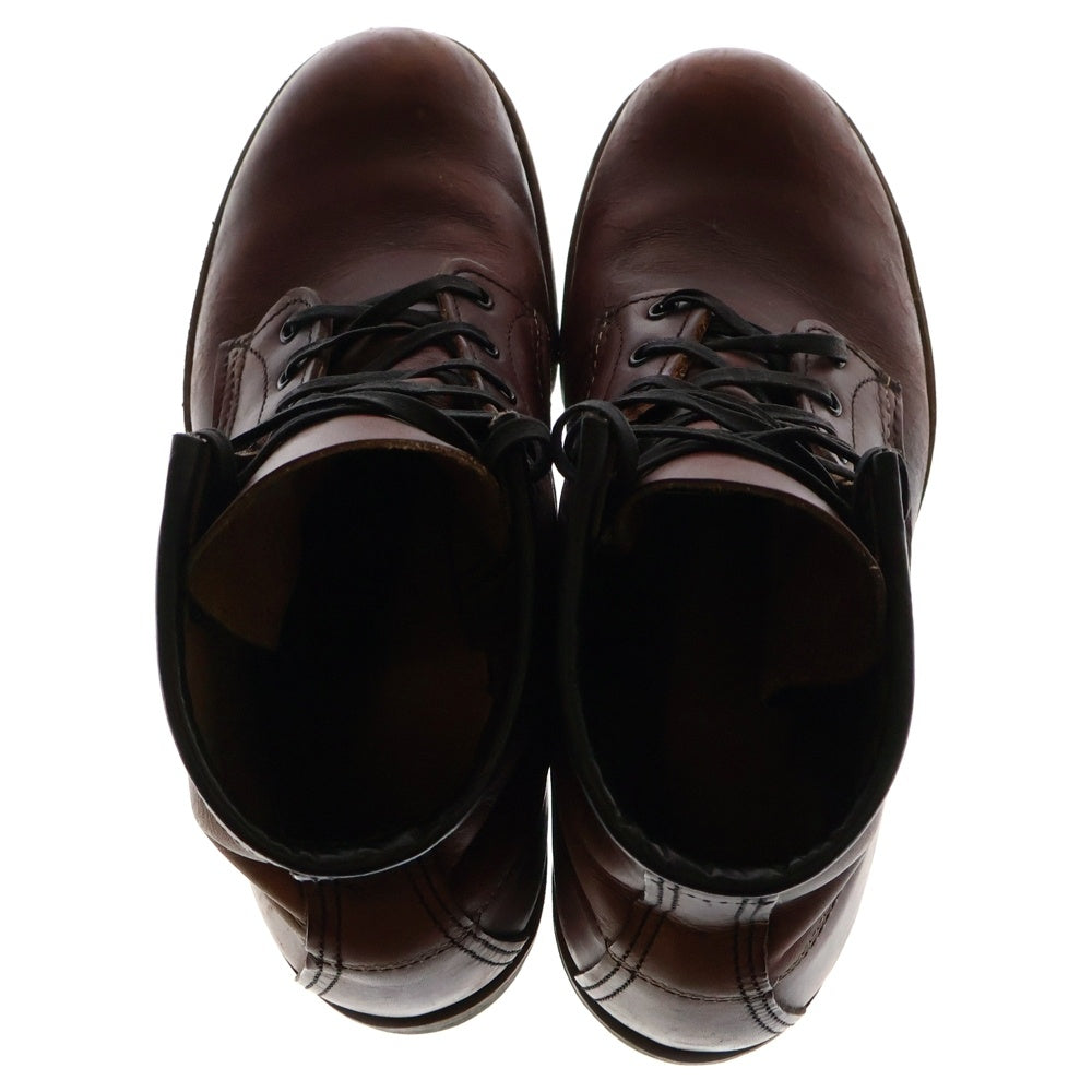 RED WING(レッド ウイング) BECAKMEN ベックマン USA製 レースアップブーツ ブラウン US9 09011-1