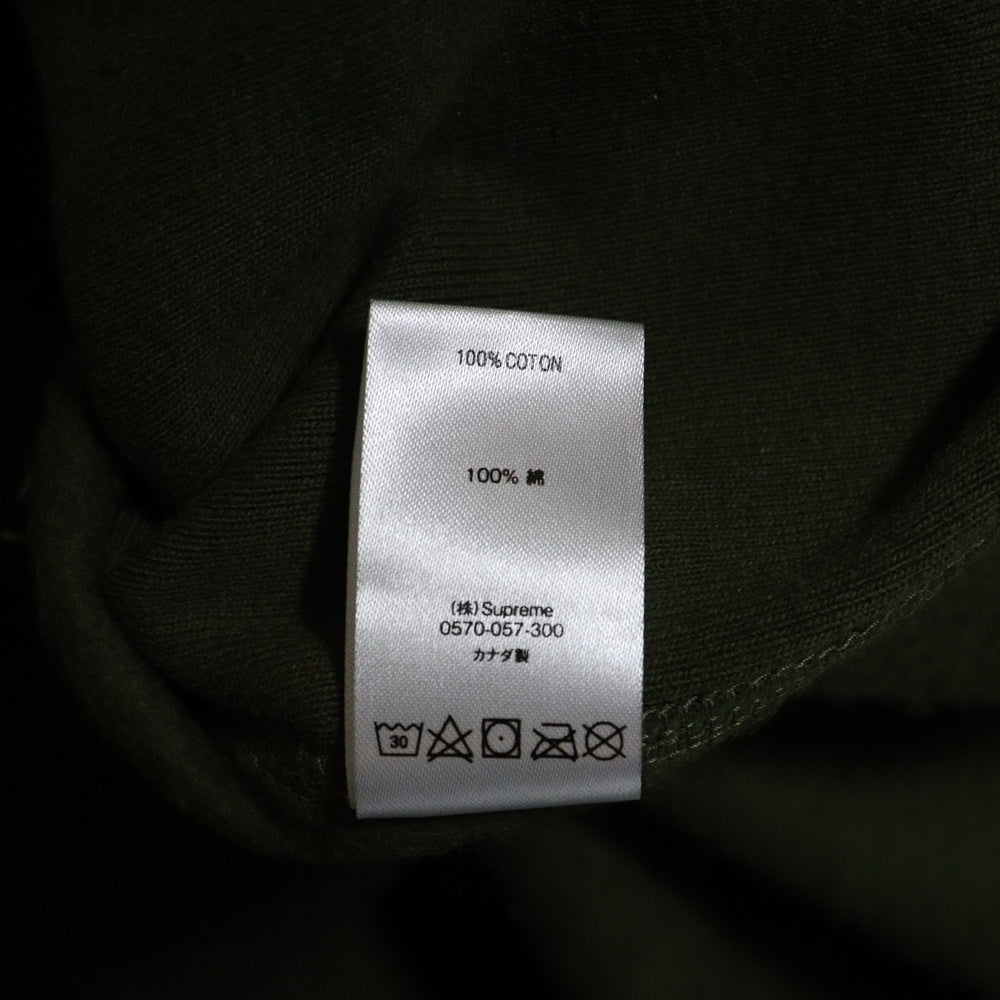 SUPREME(シュプリーム) 20AW Portrait Hooded Sweatshirt ポートレート グラフィックプリント スウェットプルオーバーパーカー グリーン