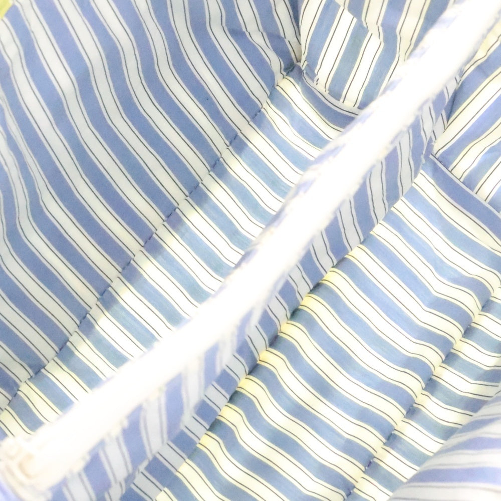 MARNI(マルニ) TRUNK MEDIA トランク ミディアム ストライプ ショルダーバッグ イエロー SBMP0098U0