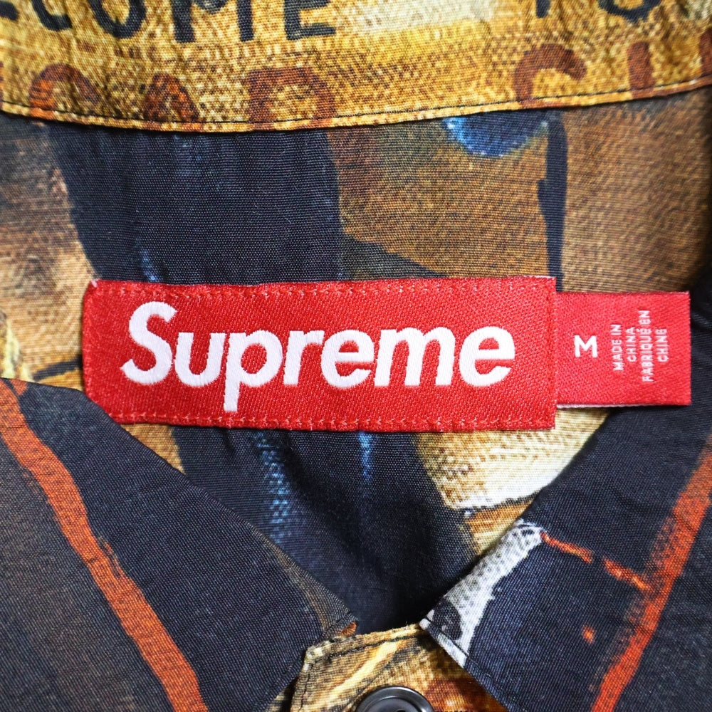 SUPREME(シュプリーム) 25SS ×Ernie Barnes S/S Shirt アーニーバーンズ グラフィック 半袖レーヨンシャツ 総柄 マルチカラー