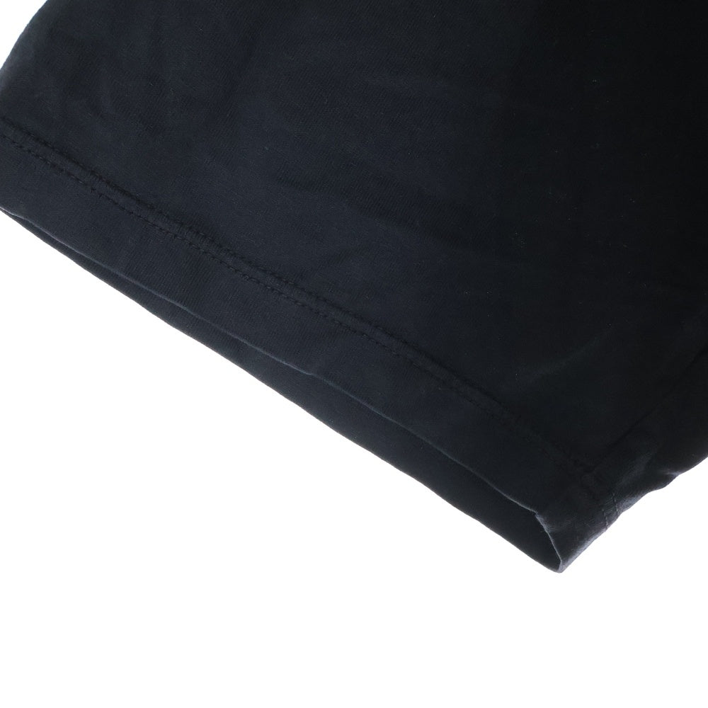 CELINE(セリーヌ) LOOSE FIT T-SHIRT ルーズフィット フロントロゴ タイダイ クルーネック 半袖Tシャツ カットソー ブラック 2X820643O