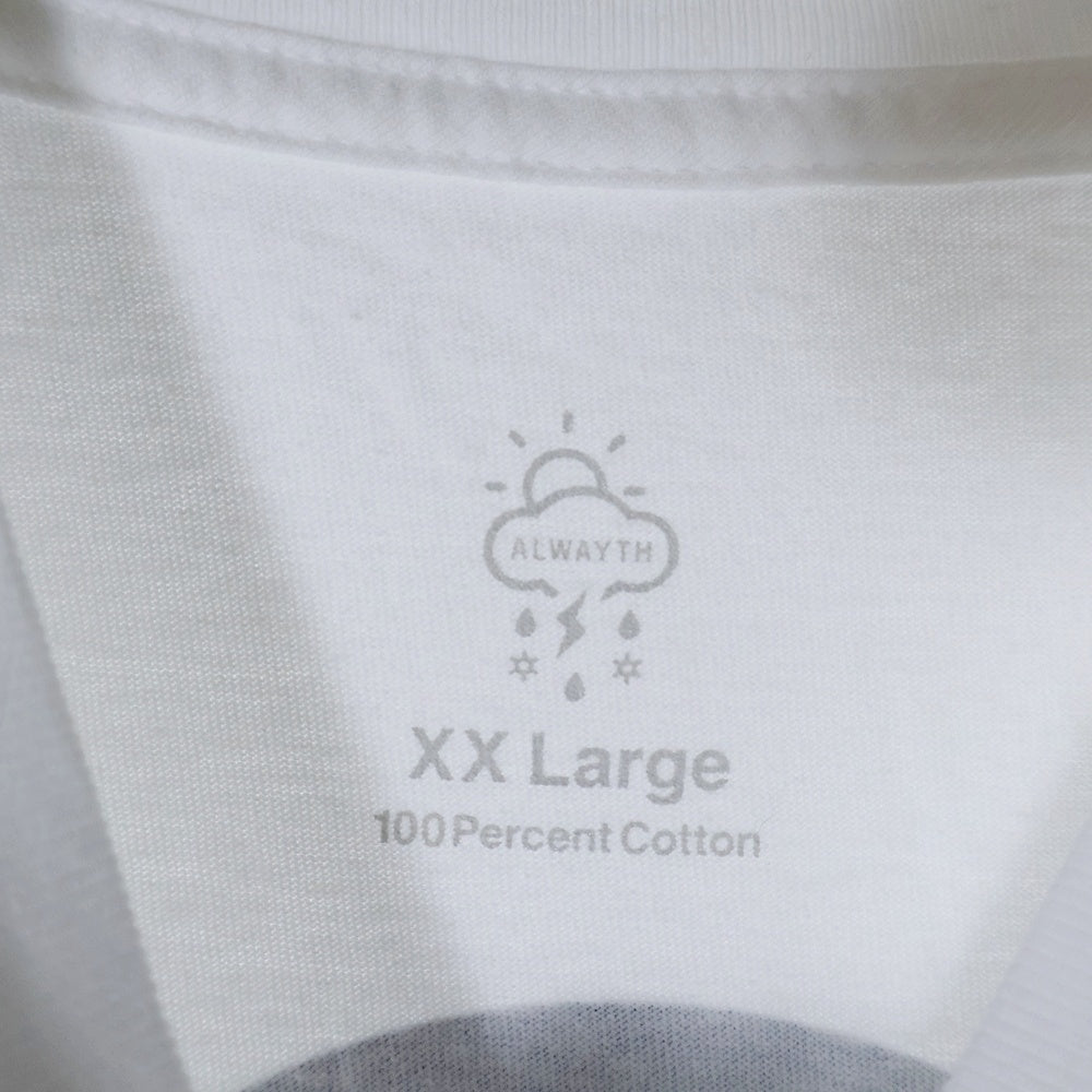 BBS BARBER SAKOTA(バーバーサコタ) ×WAKE SAPPORO bicycle route to wake Tshirt ウェイク札幌 バイシクルプリントTシャツ ホワイト