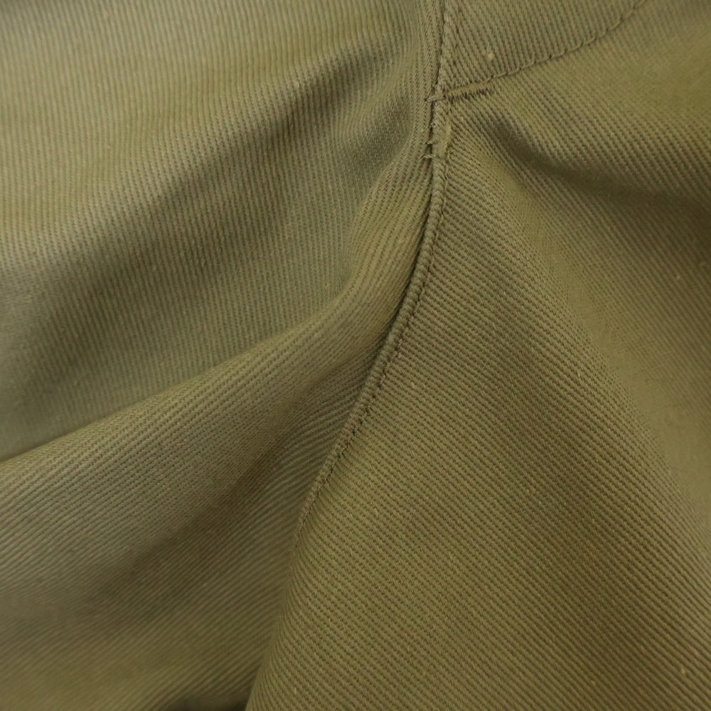 Dickies(ディッキーズ) ×ALWAYS OUT OF STOCK SWITCHED SHORTS オールウェイズアウトオブストック 切替デザイン ポリコットン ワークショーツ ハーフパンツ ベージュ HA-223106306