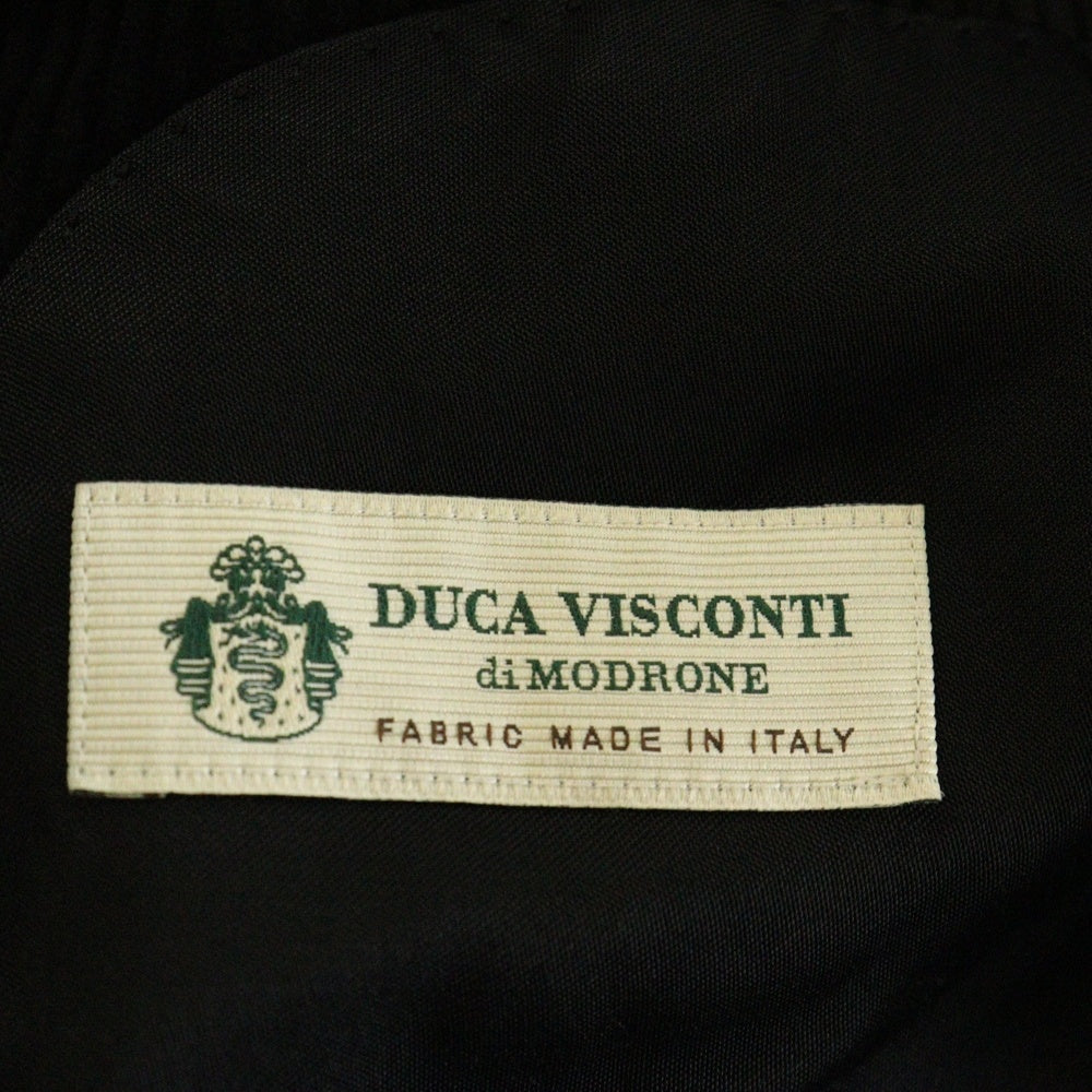 WACKO MARIA(ワコマリア) 20AW UNCONSTRUCTED JACKET DUCA VISCONTI アンコンストラクテッド ダブルフラップポケット コーデュロイ テーラードジャケット ブラック 20FW-WMO-JK03