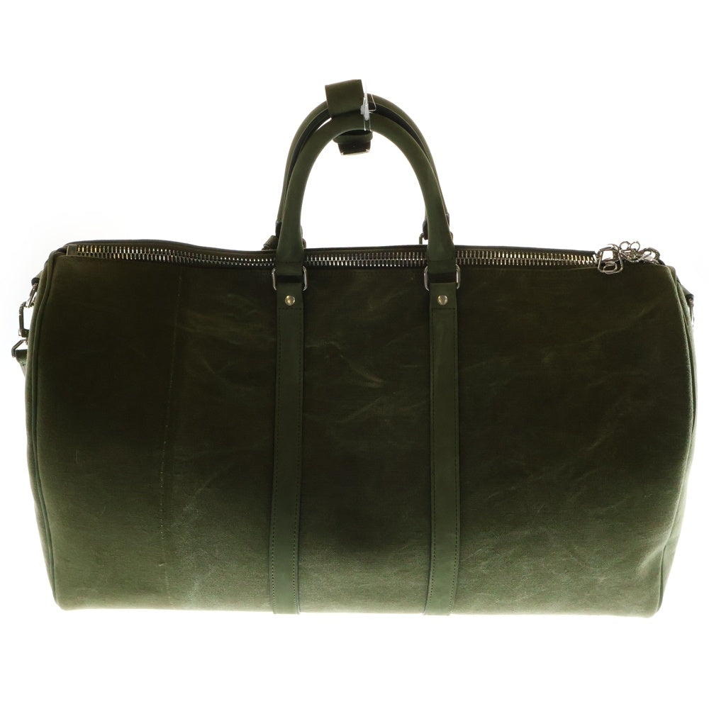 READY MADE(レディメイド) OVER NIGHT BAG LARGE オーバーナイト ボストン ショルダーバッグ カーキ RE-CO-KH-00-00-51
