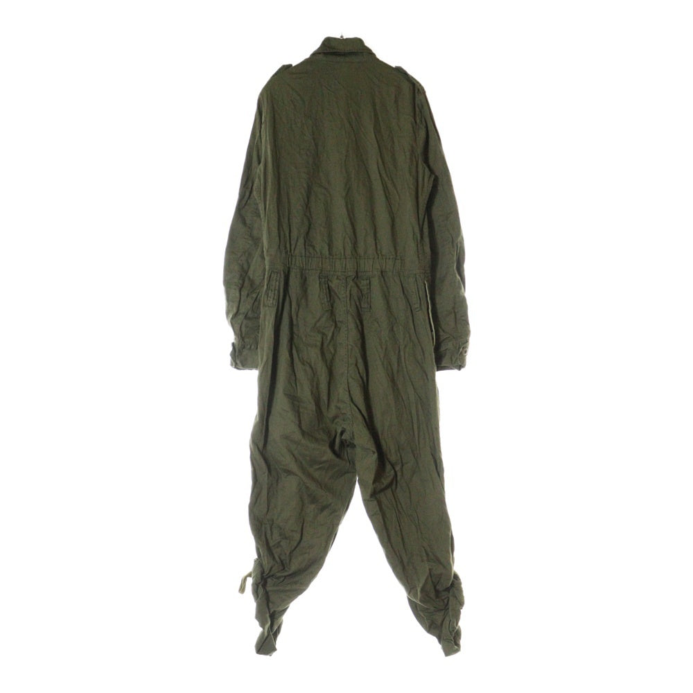 L.G.B.(ルグランブルー) JUMP SUIT コットン 比翼 ジャンプスーツ ツナギ カーキ 013SM