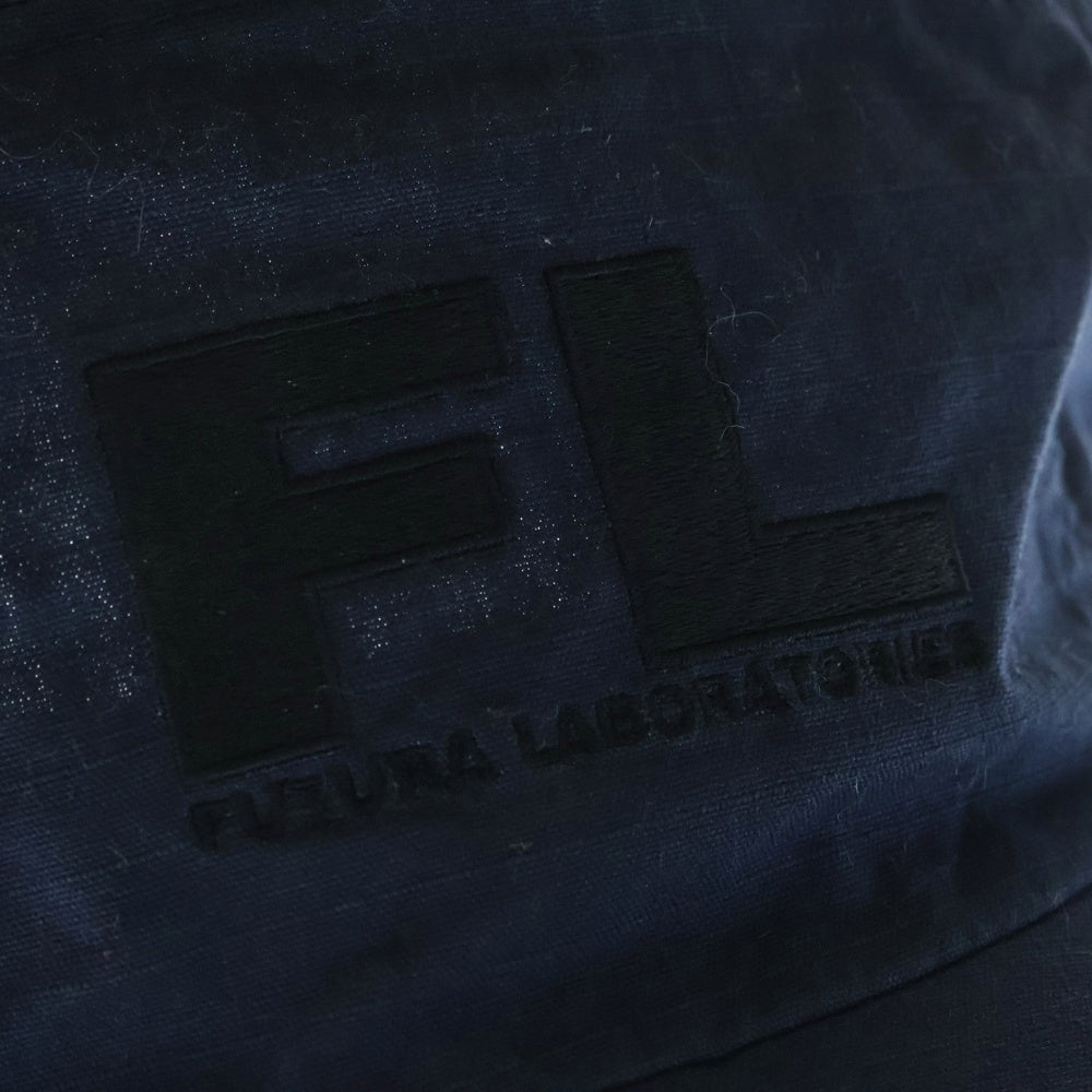 FUTURA LABORATORIES(フューチュラ・ラボラトリーズ) ロゴエンブロイダリー キャンプキャップ 帽子 ネイビー