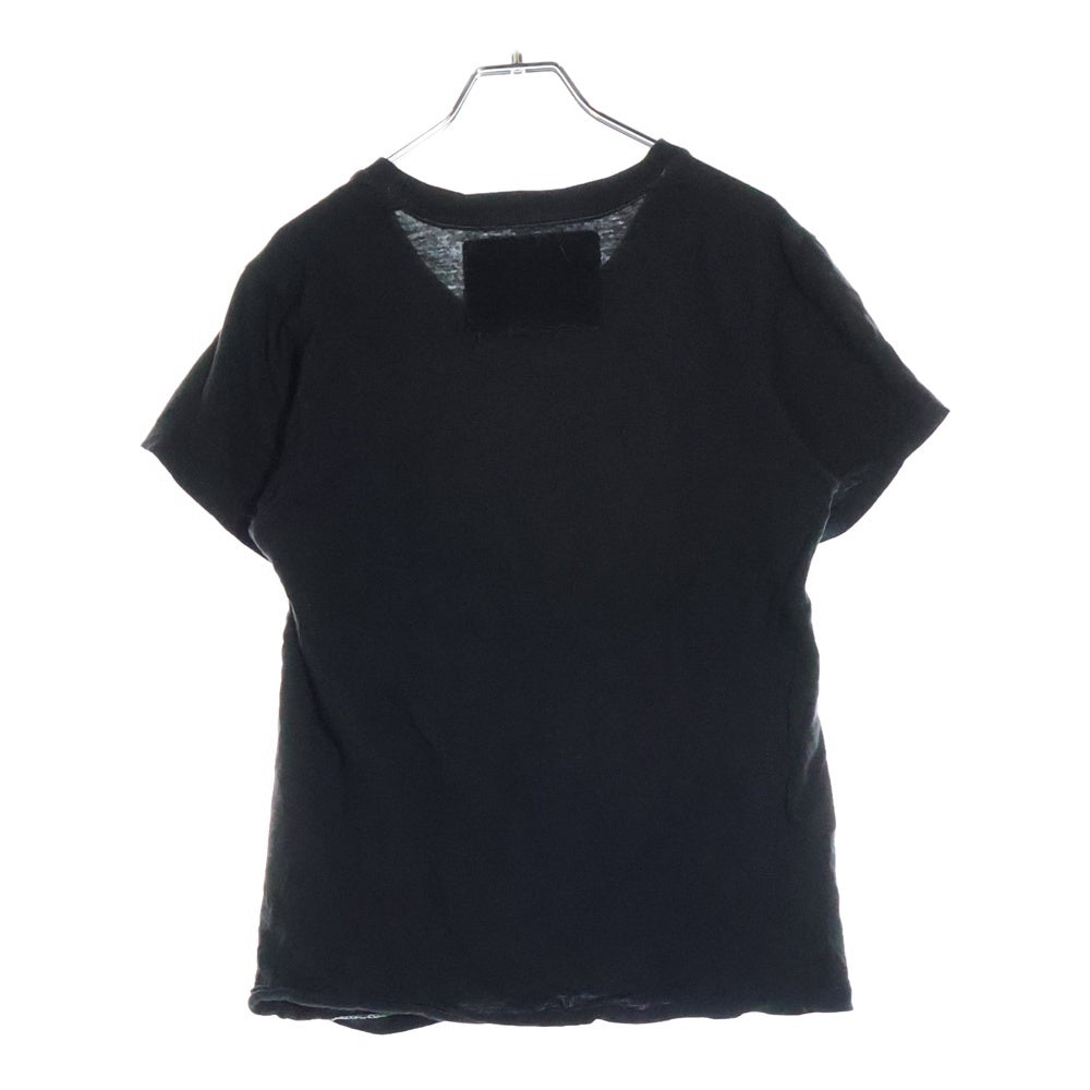UNDERCOVER(アンダーカバー) 05AW Arts and Crafts期 グラフィックプリント Vネック半袖Tシャツ カットソー ブラック 5A419