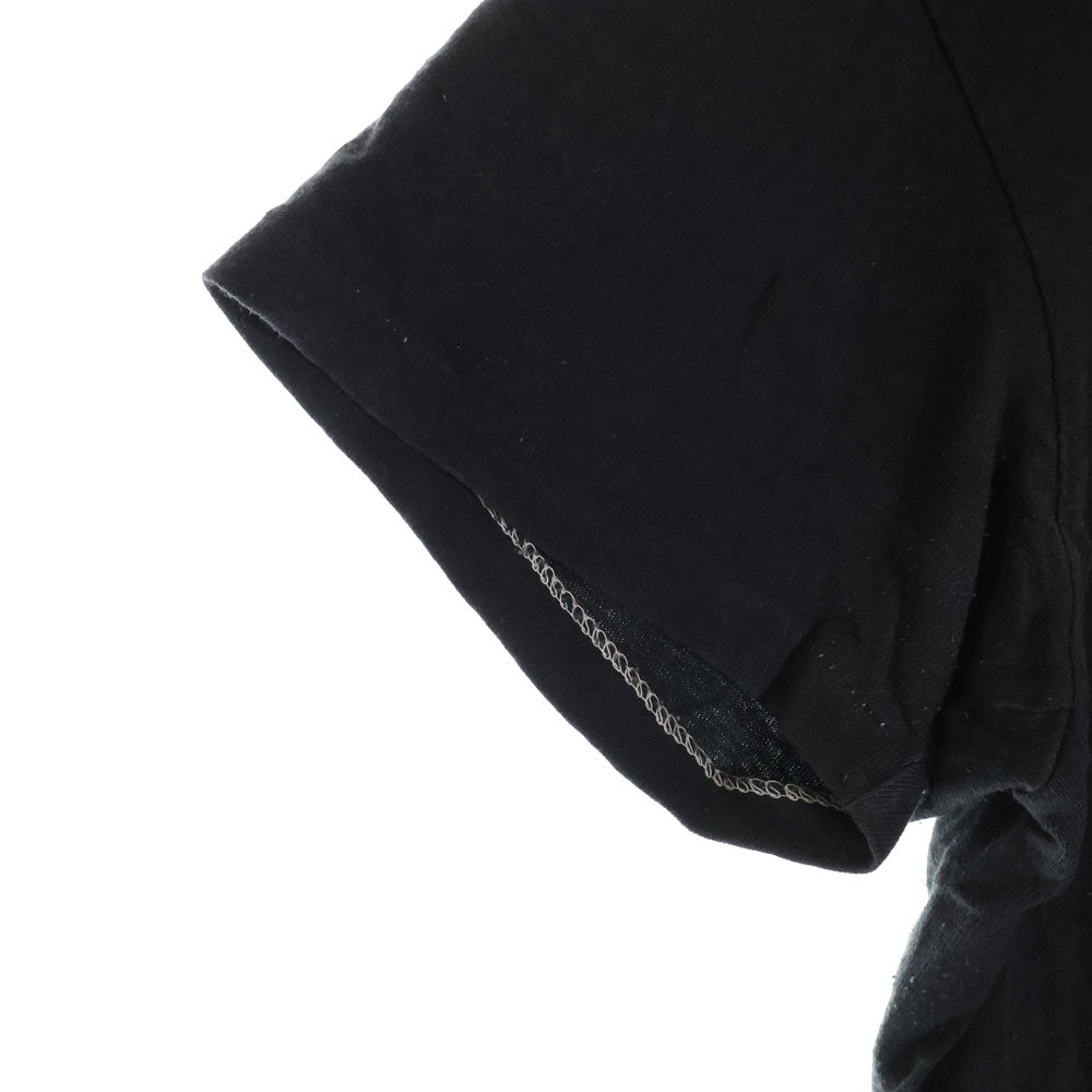 UNDERCOVER(アンダーカバー) 05AW Arts and Crafts期 グラフィックプリント Vネック半袖Tシャツ カットソー ブラック 5A419
