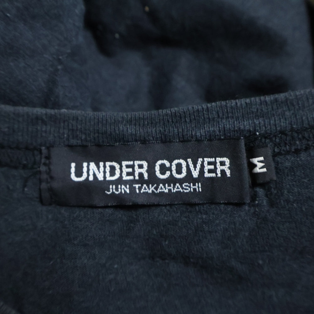 UNDERCOVER(アンダーカバー) GILA ギラ 両面プリント クルーネック半袖Tシャツ カットソー ブラック