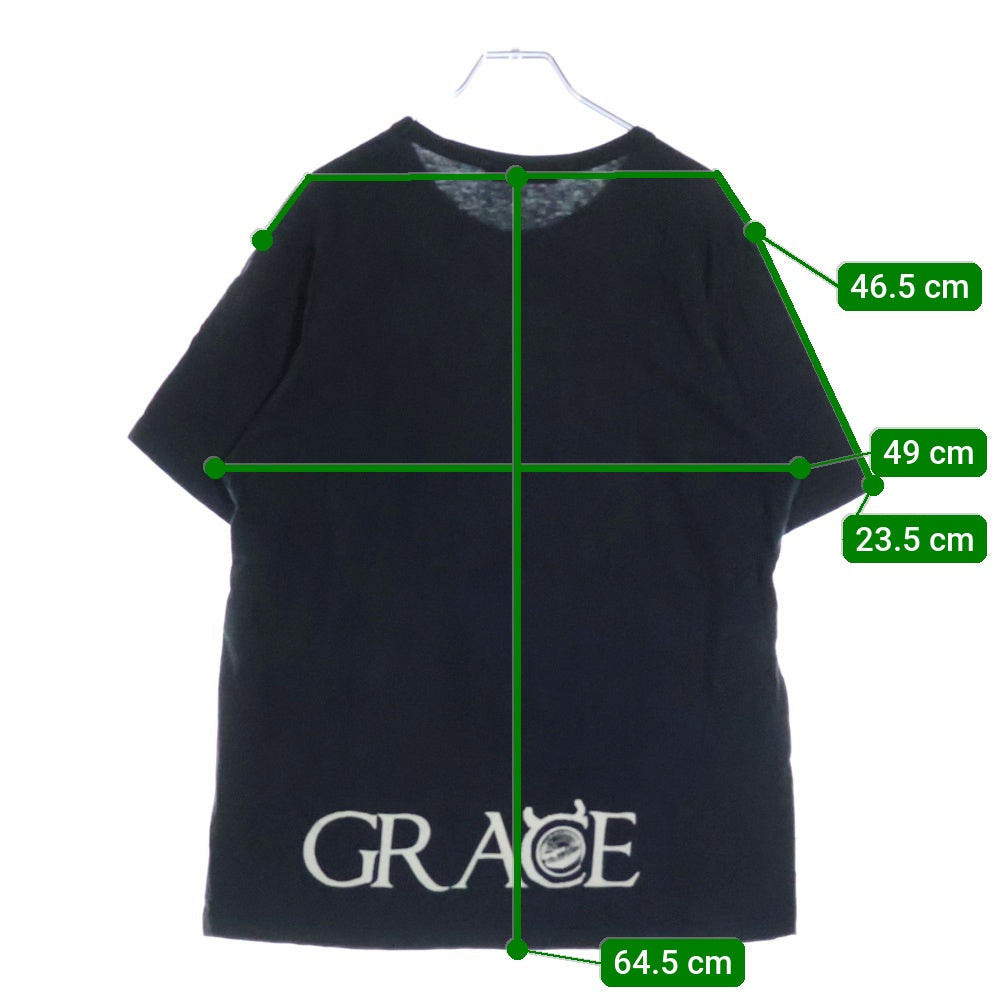 UNDERCOVER(アンダーカバー) GILA ギラ 両面プリント クルーネック半袖Tシャツ カットソー ブラック