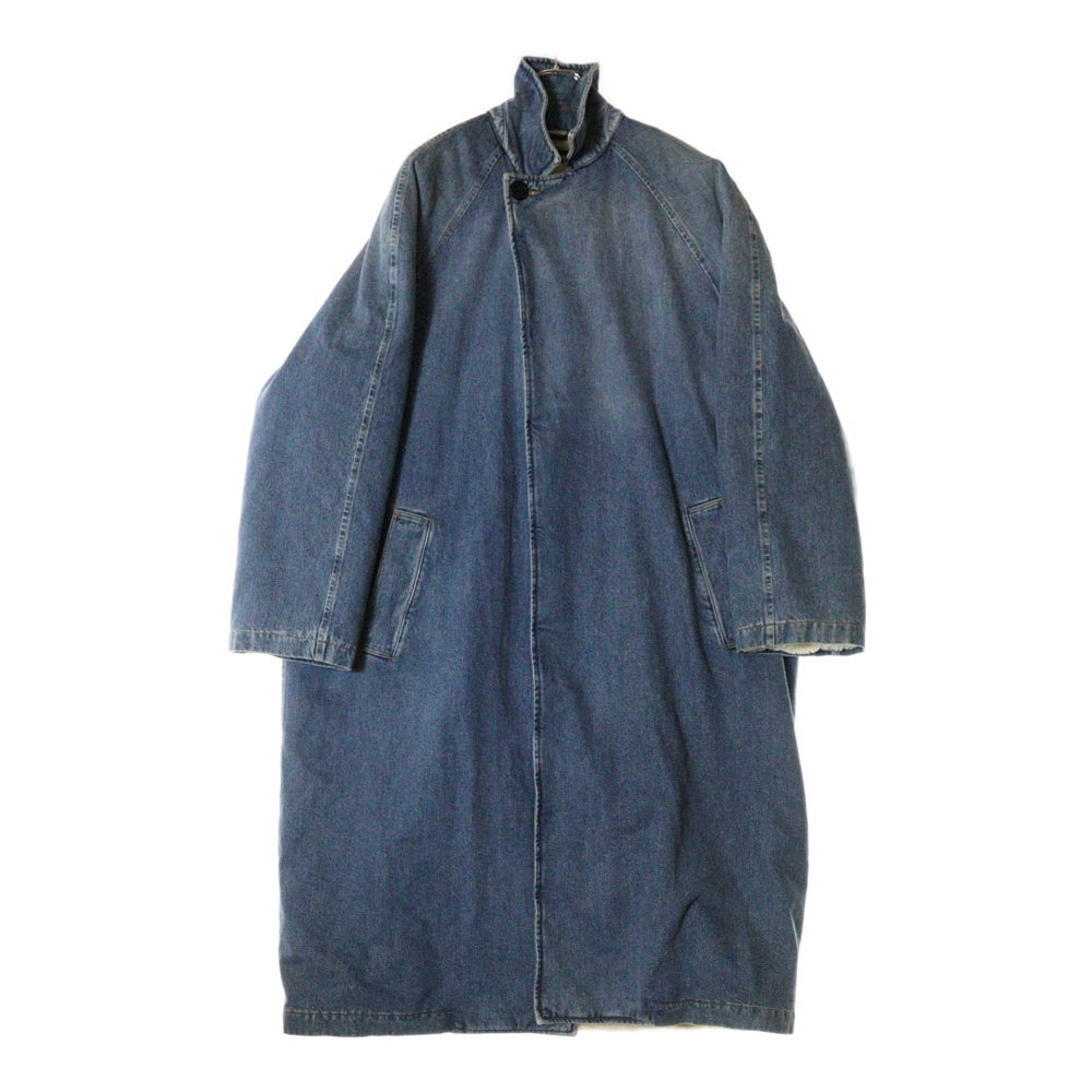 BALENCIAGA(バレンシアガ) 19AW Denim Mouton Car Coat デニム マウンテン カーコート インディゴ 600286 TDW14