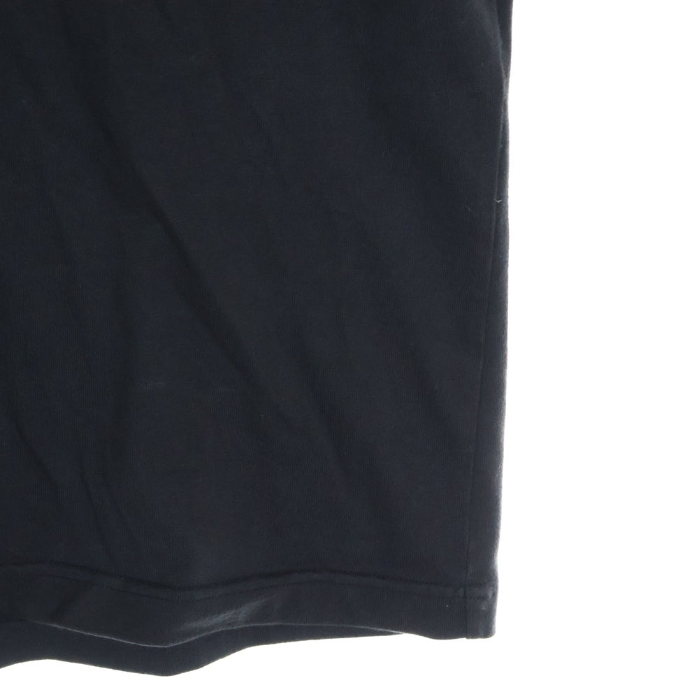 BALENCIAGA(バレンシアガ) 24AW LOOP SPORTS ICON TEE ループスポーツアイコン フロントプリントTシャツ 半袖クルーネックカットソー ブラック 764235 TRVC2